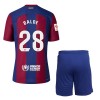 Maillot de Supporter FC Barcelone Balde 28 Domicile 2023-24 Pour Enfant